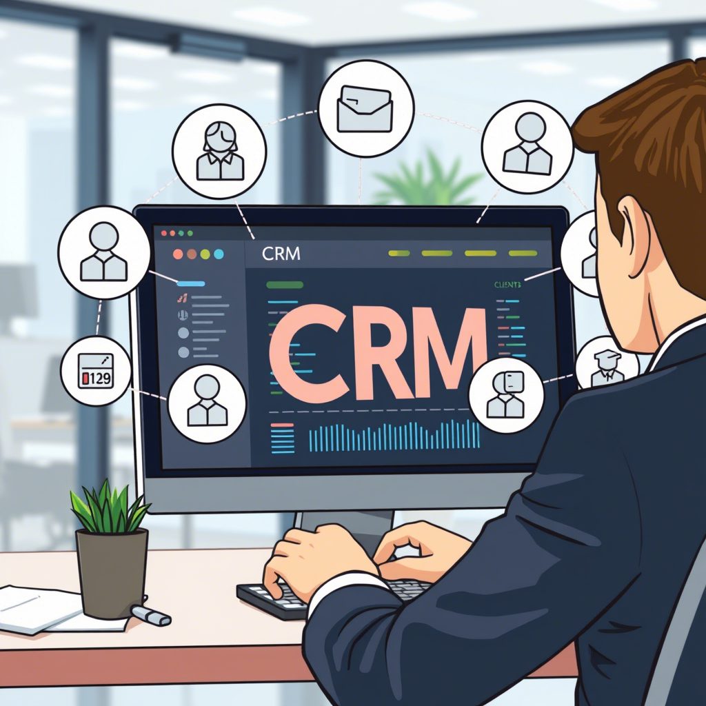 Поле «Клиент» в карточке CRM